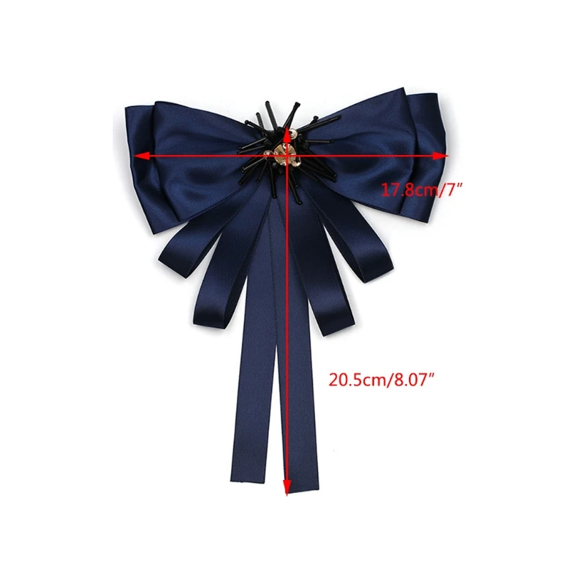 Для женщин лента с лямками на шее галстуком-бабочкой брошь застежкой из