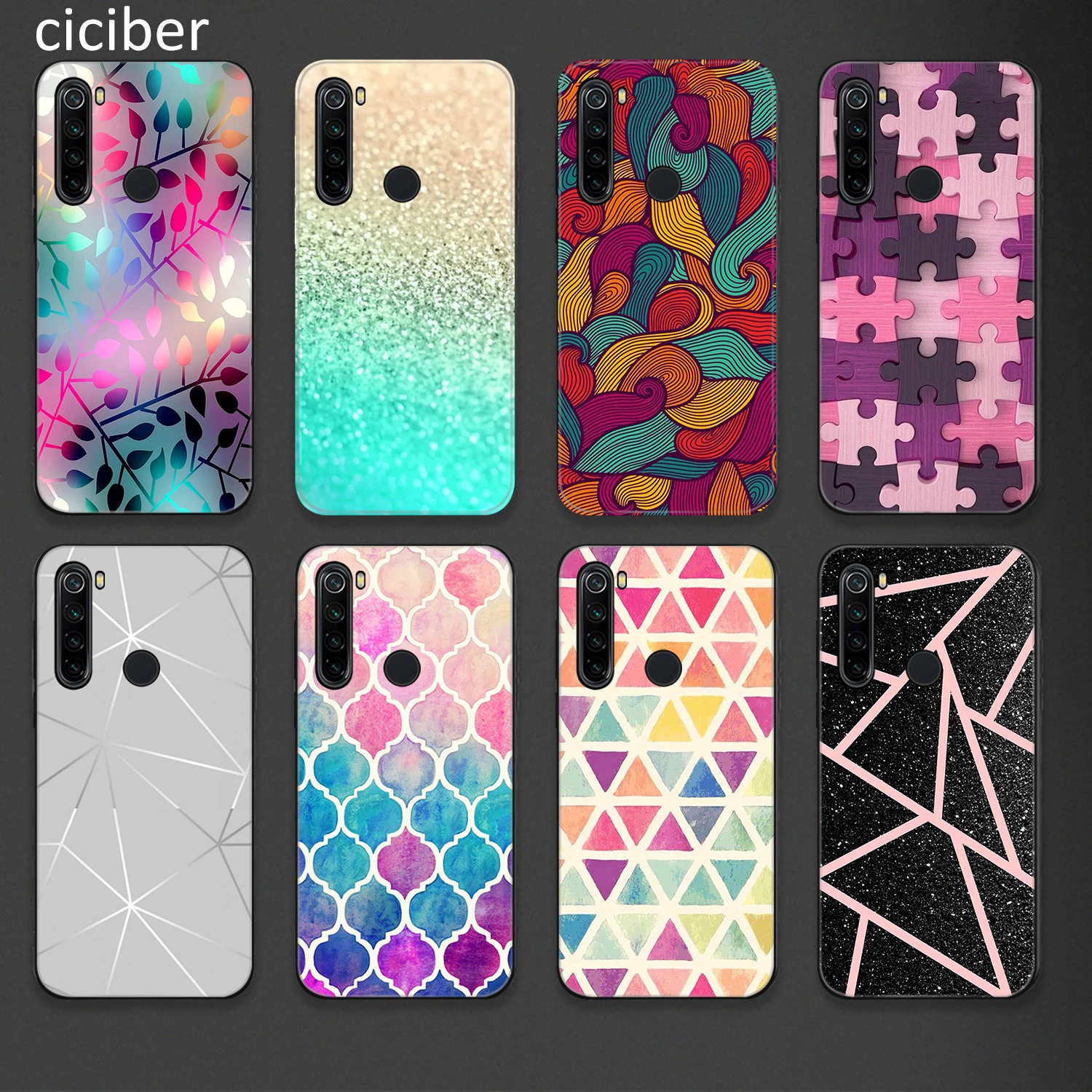 

Fashion Matte Phone Case for Xiaomi Redmi Note 10 9 8 7 8T Pro Mi Note 11 10 9 9T 10T Pro Lite Poco X3 F3 M3 Soft Silicone Funda