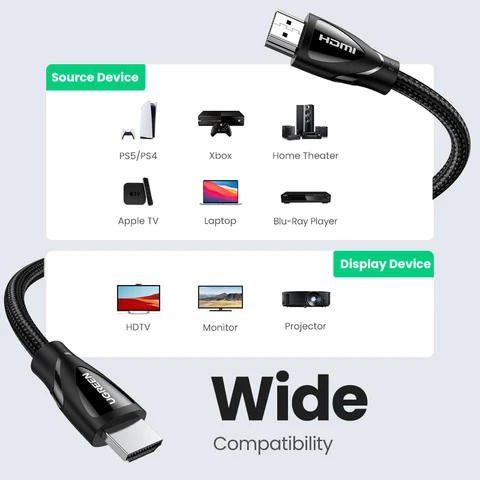 Кабель UGREEN HDMI 2.1 для Xbox Series X