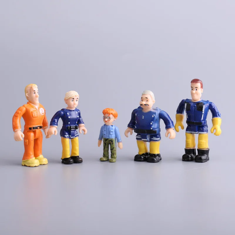 Экшн-фигурки из ПВХ пожарный сам 7 см 10 шт. | Игрушки и хобби