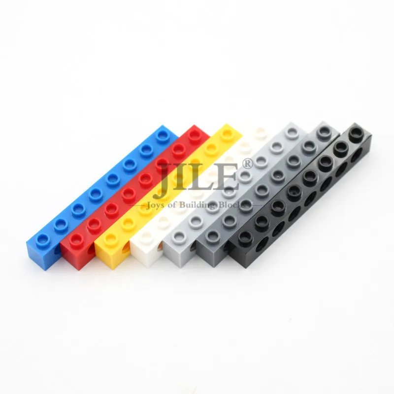 Строительные блоки Технология кирпич 1x8 может служить в качестве 7 отверстий 3702