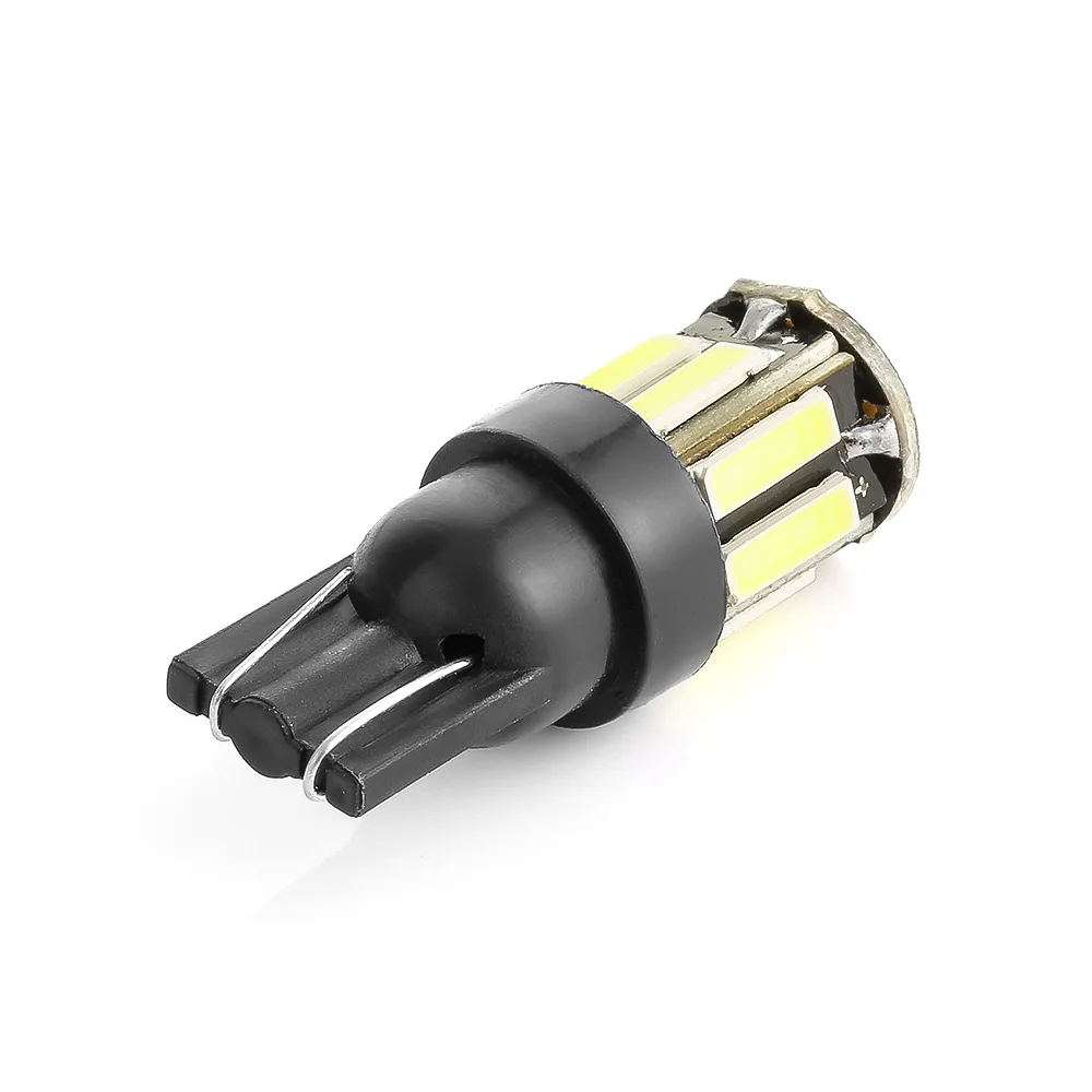 1 шт. W5W 10SMD 7020 SMD автомобильный светодиод T10 194 168 Замена клиновидного типа лампа