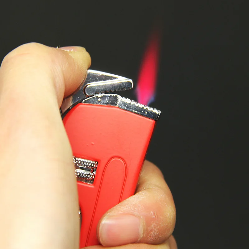 Фонарь металлический Огнетушитель светильник er Turbo Free Fire многоразовый бутановый газовый светильник er Jet креативный надутый сигарный сигаретный светильник подарок мужские игрушки светильник лампа er портативный персональный Регулируемый размер пламени светильник er
