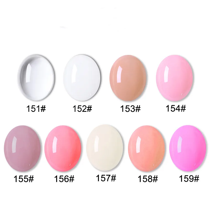 

15g Nail Extension Gel Semi-transparent Building Gel Nail Finger Extension Natural Camouflage UV Gel Glue Crystal Extension Gel