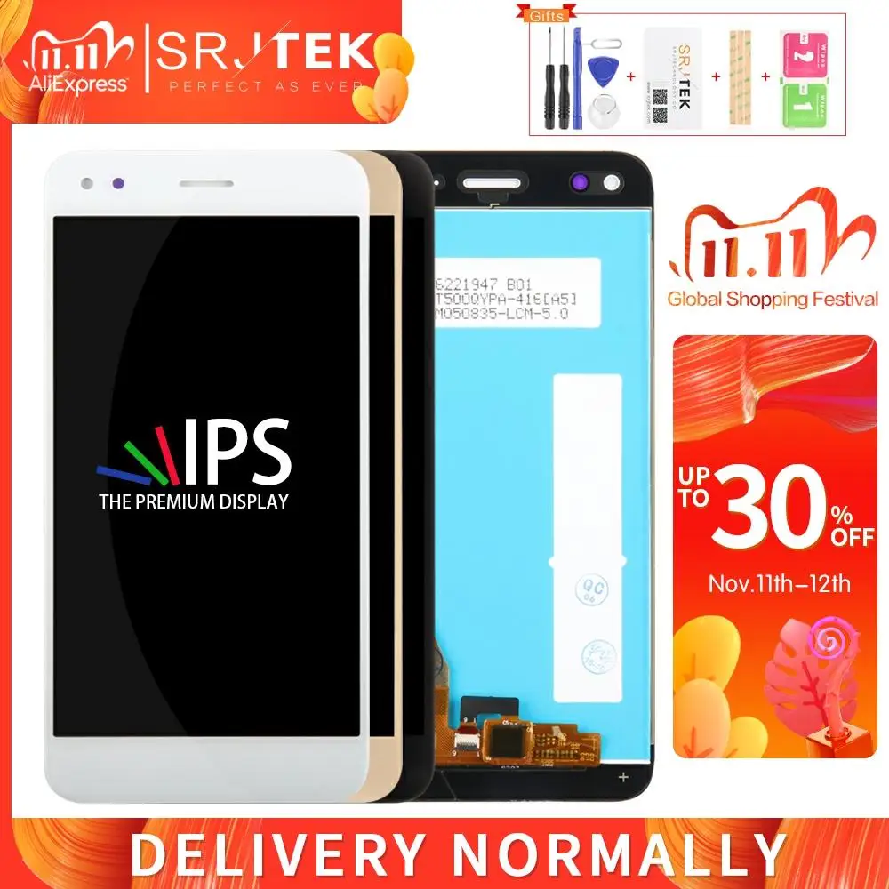 Srjtek для Huawei Y6 Pro 2017 ЖК-дисплей Матрица панель с цифровым преобразователем