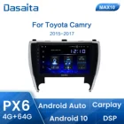 Автомобильный радиоприемник Dasaita для Toyota Camry US Version 2015 2016 2017 DSP 10,2 дюймов HD Carplay Android автомобильный мультимедийный плеер стерео