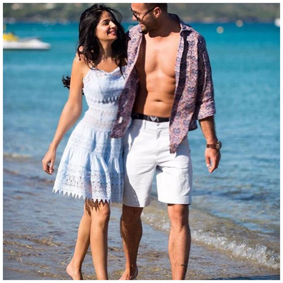 Женское кружевное платье короткое на бретелях 2018 | Женская одежда