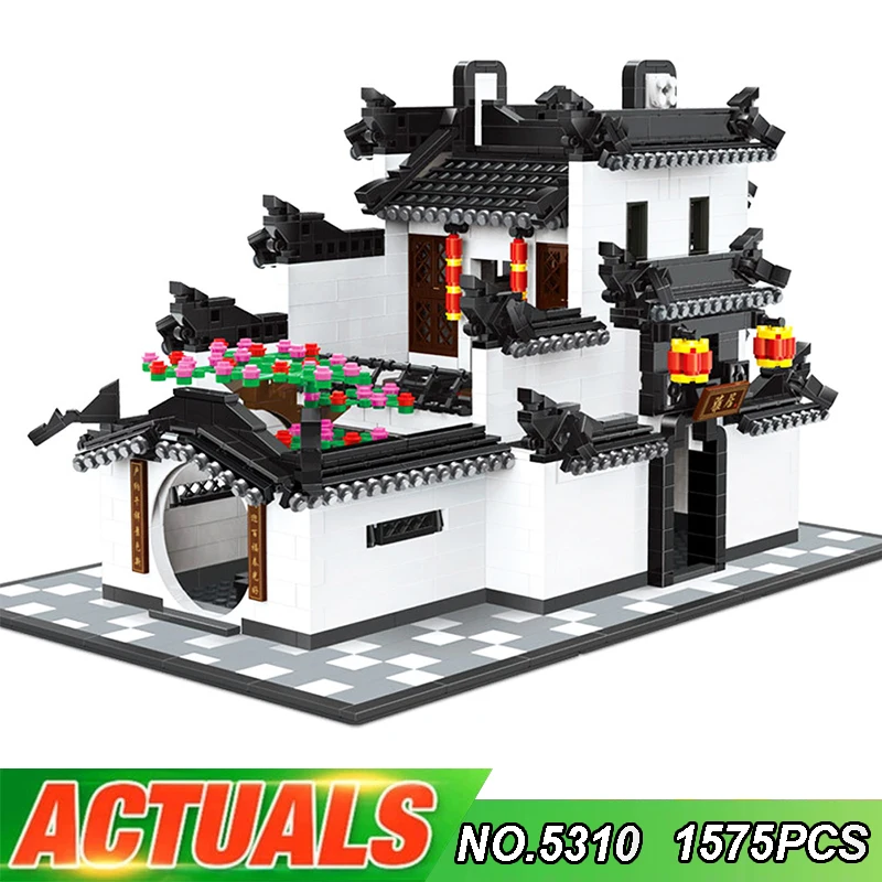 

Строительные блоки WANGE 5310, Китай, Ранняя архитектура, 1575 шт., Детские кубики «сделай сам», развивающие забавные детские игрушки для детей