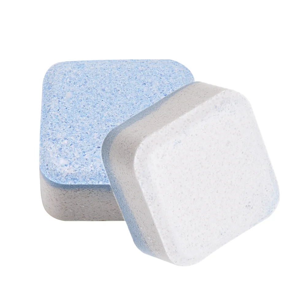 

12pcs Multifunctional Effervescent Tablets Coffee Washing Machine Car Cleaning Detergent Solid Safe Household Tool