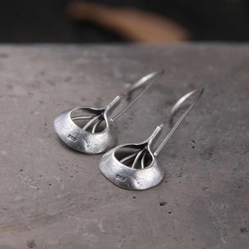 Фирменные модные этнические богемные серьги ювелирные изделия в виде листьев