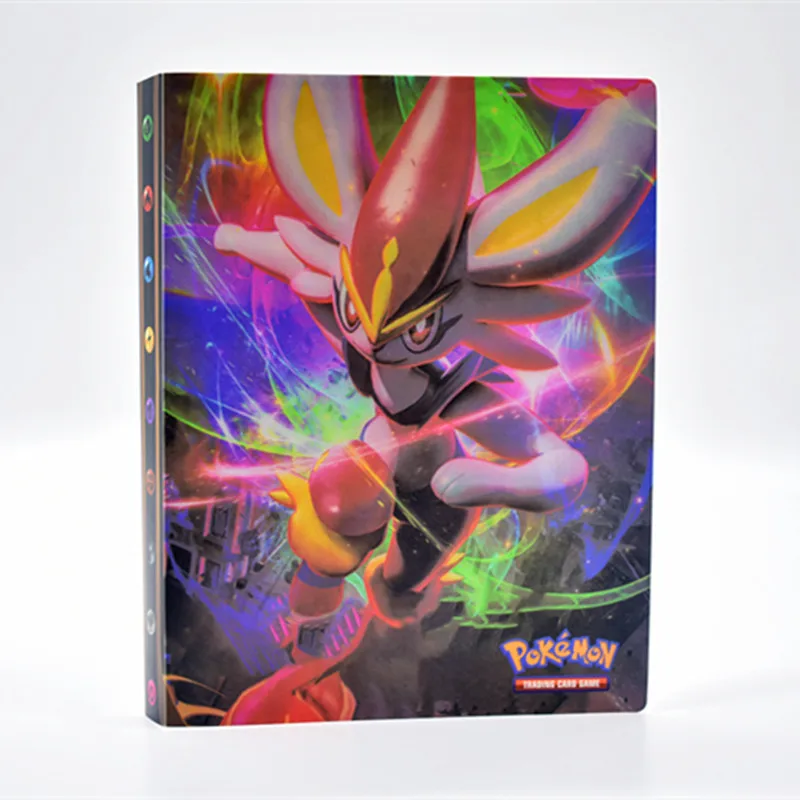

240Pcs Pokemon Pikachu GX EX Charizard V Vmax Holder Collections Pokemon Cards Album Book Top Loaded List Toys Gift for Children