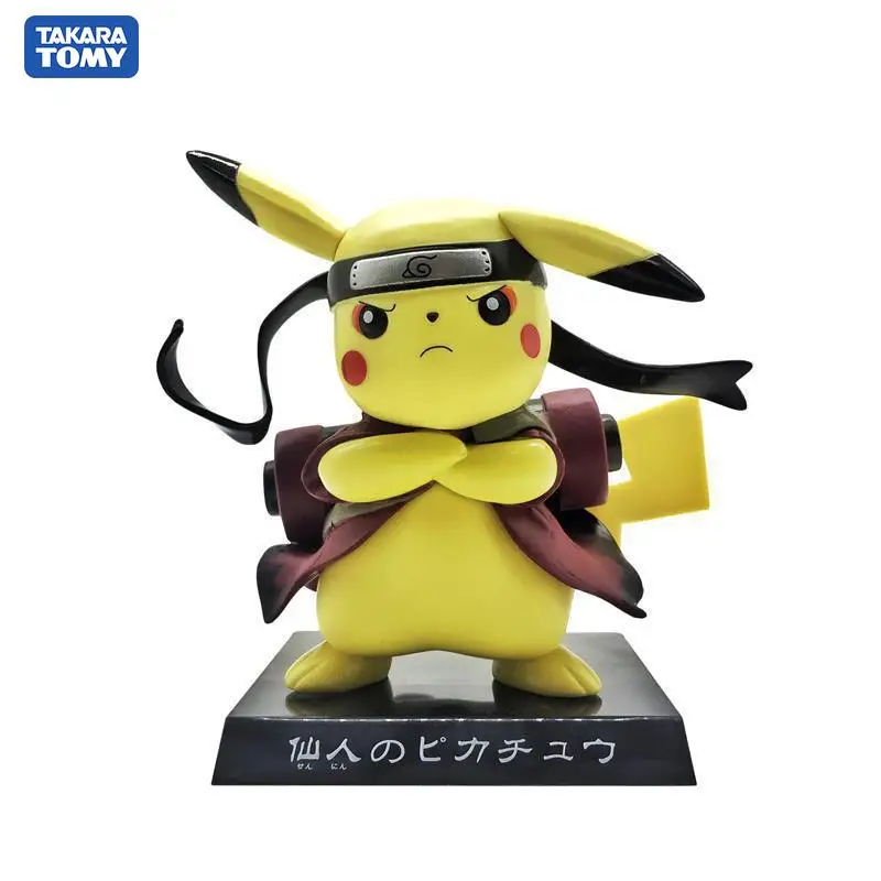 Модель TAKARA TOMY Pokemon орнамент Пикачу COS удзумаки Наруто Капитан Америка Дэдпул
