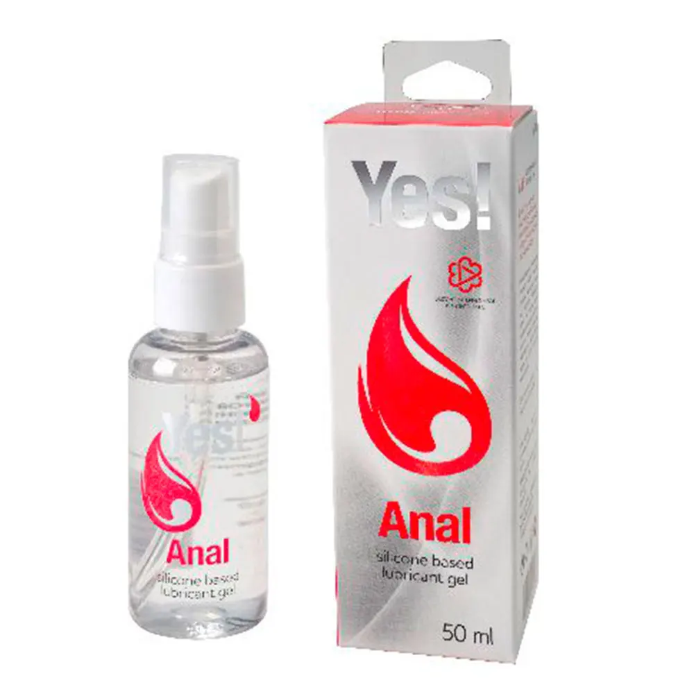 Силиконовая анальная гель-смазка Yes Anal - 50 мл. Sitabella лубрикант для анала попки