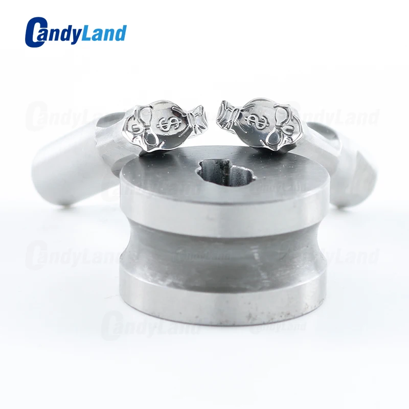 CandyLand Пользовательский логотип шаблон бумажник человеческий скелет перфоратор