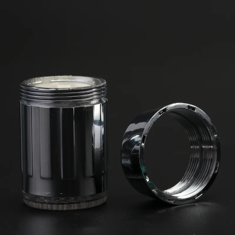 

LED Temperature Sensitive 3-Color Light-up Faucet Kitchen Bathroom Glow Water Saving Faucet Aerator Tap Nozzle Shower