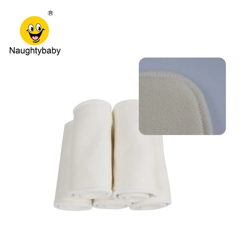 Bamboo Cotton Baby Inserts Nappy Liners Diapers Reusable Washable 60 Pcs 36*14cm Free Shipping