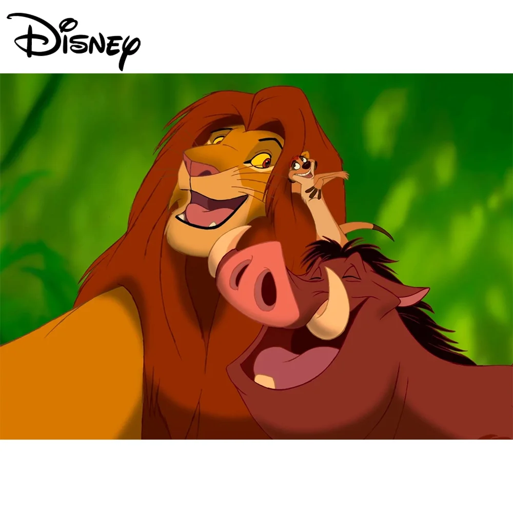 

Disney Cartoon The Lion King 5D Diamond Painting Complete Kit Animal Diamond Mosaic Embroidery Needlework Pictures For Home