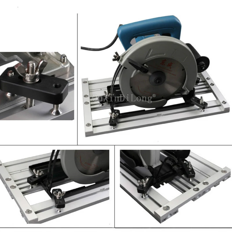 Универсальная электрическая направляющая циркулярной пилы с регулируемым