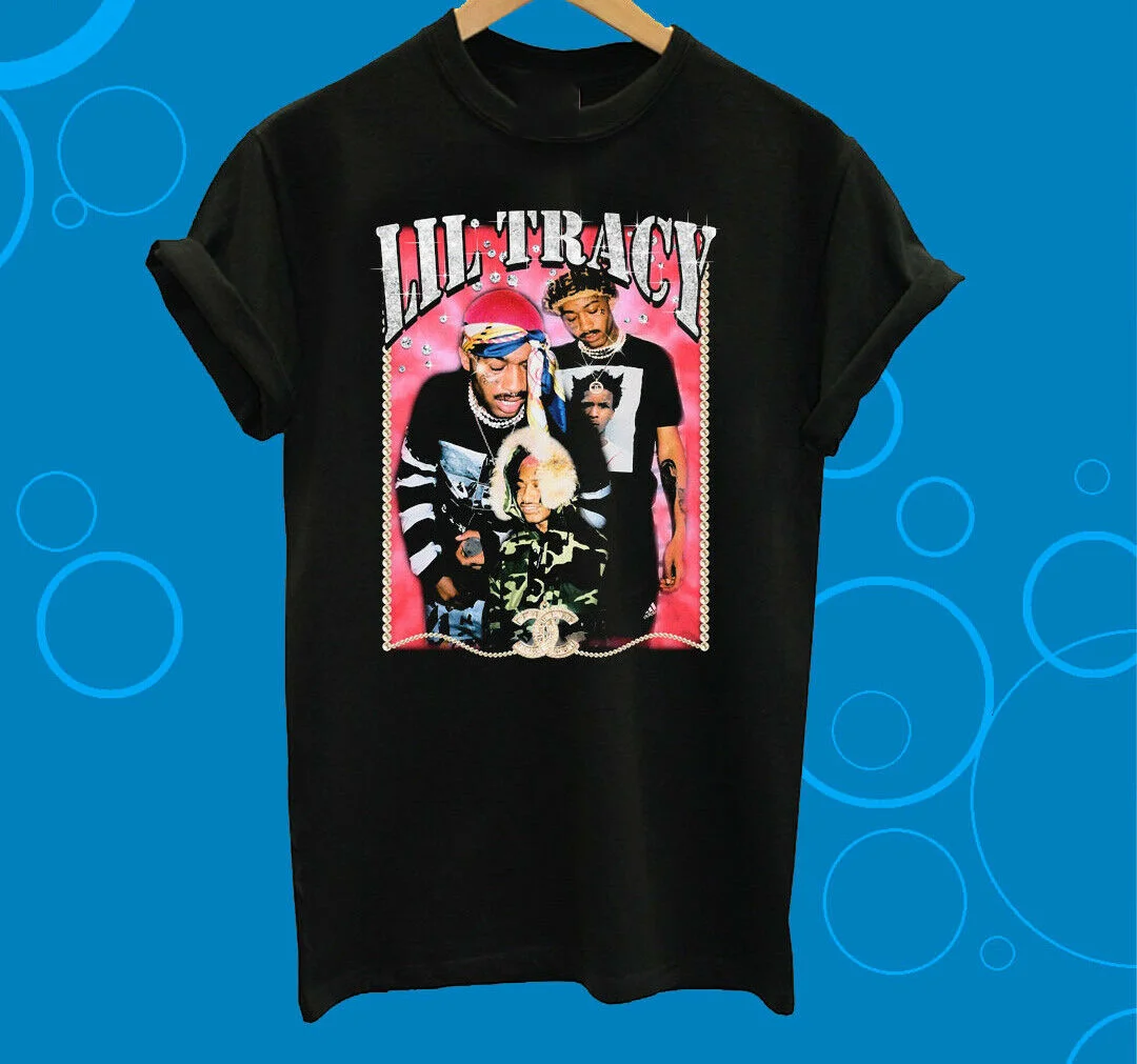 Lil Трейси реперские кепки в стиле хип хоп как фермер Унисекс Мужская | Футболка S
