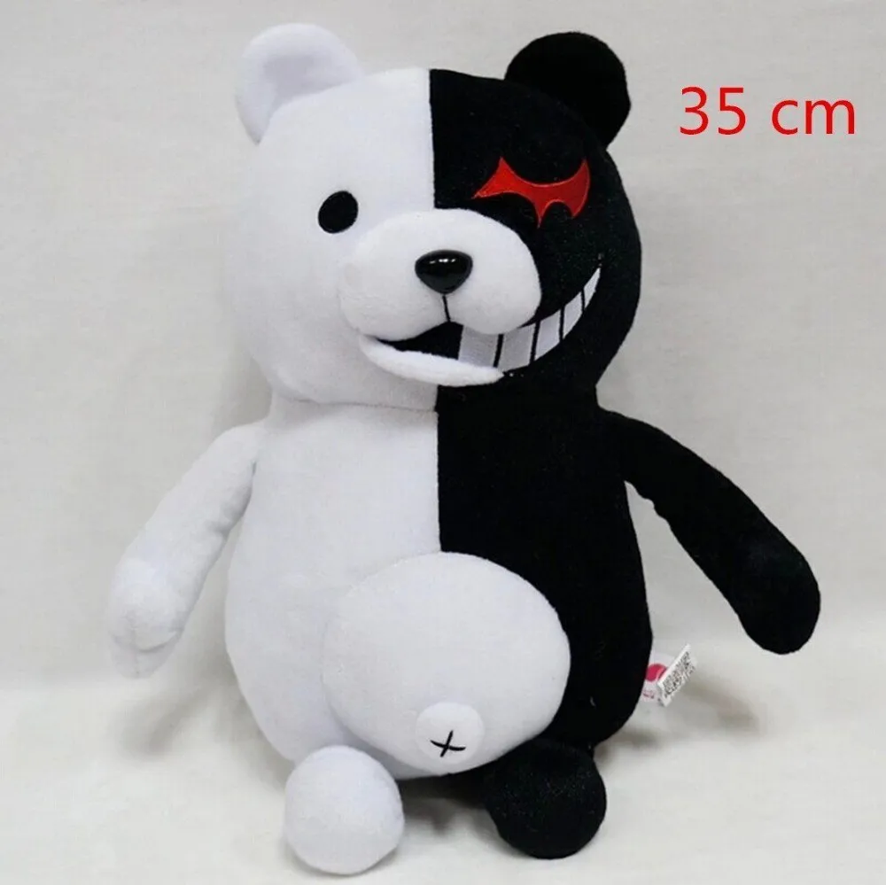 

35cm Dangan Ronpa Super Danganronpa 2 Monokuma Black&White Bear Plush Doll Toy