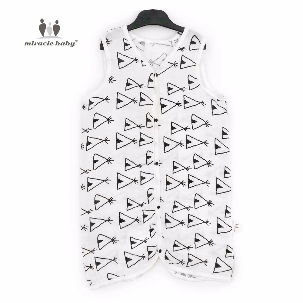 Чудесный детский хлопковый спальный мешок однослойный мягкий жилет одежда для
