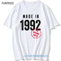 novelty 1992 birthday t shirt mens short sleeves oversized retro vintage printed t shirts top tees