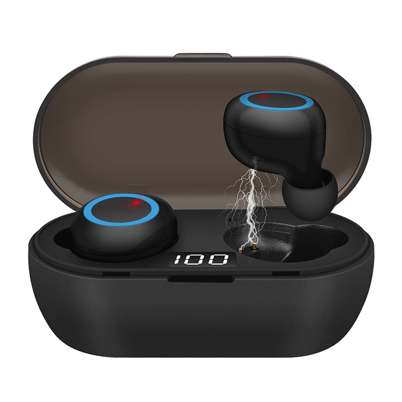 

Y50 Pro TWS Bluetooth Headphones 5.0 Wireless Headset Waterproof Deep Bass Stereo Earbuds Sport Earphones for Music Gaming