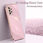 Глянцевый защитный чехол для телефона Samsung Galaxy A52s A52 A32 A22 A72, силиконовый мягкий чехол для Samsung M32 A82 A52, противоударный