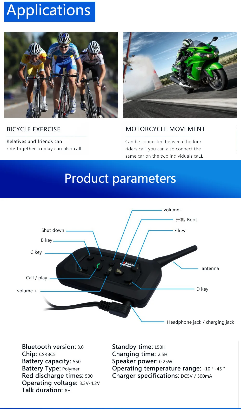 Vnetphone V6 1200 м Мотоциклетный Bluetooth шлем домофон полный дуплекс для 6 гонщиков BT беспроводной motocicleta переговорные гарнитуры