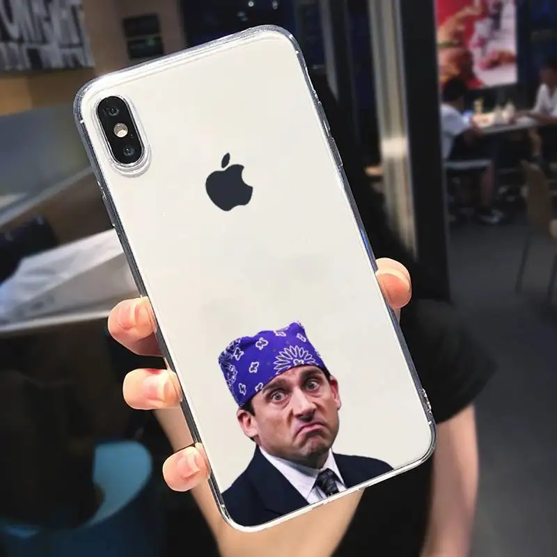 the office tv show funda cover coque phone case transparent soft for iphone 5 c se 6 s 7 8 11 12 13 plus mini x xs xr pro max free global shipping