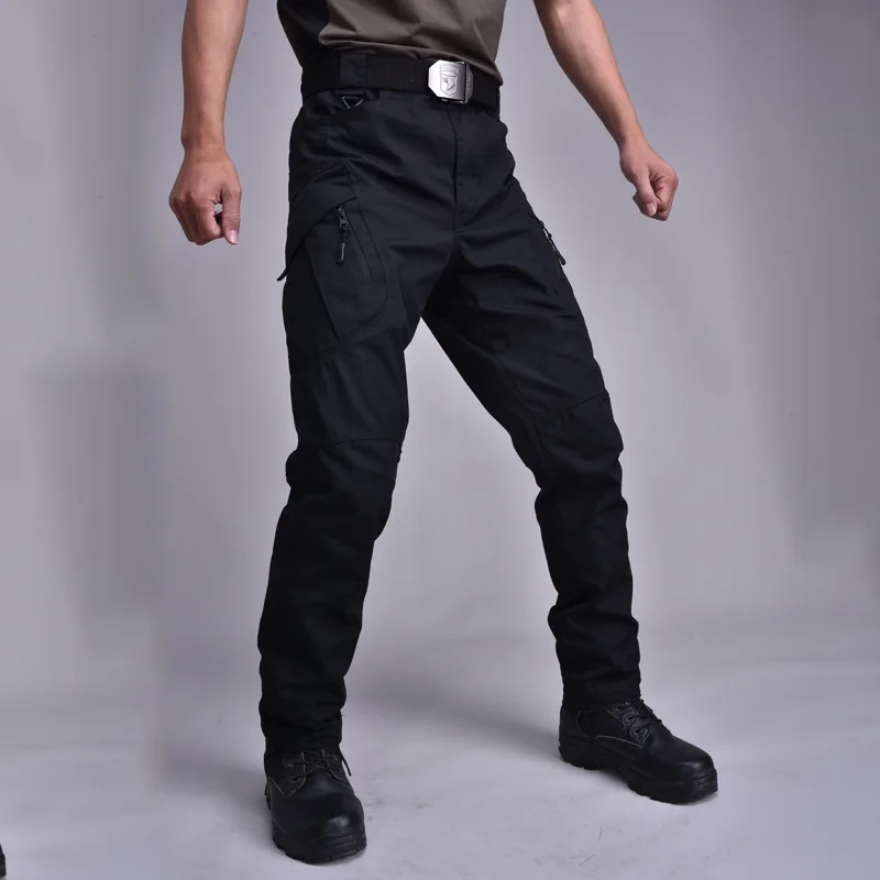 

Mens Military Tactical Pants SWAT Combat Army Long Pants Many Pockets Waterproof Wear-resistant Casual Cargo