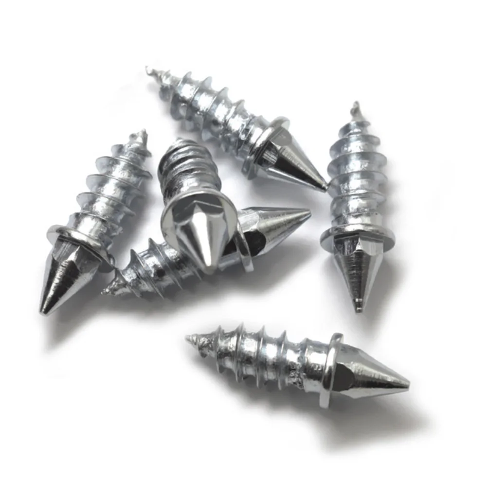 

50pcs Accessories Off Road Car Motorcycle Nail Chains Motorbike Trim Metal Snow Spike Screw Tire Studs Wheel Vehicle Anti Slip