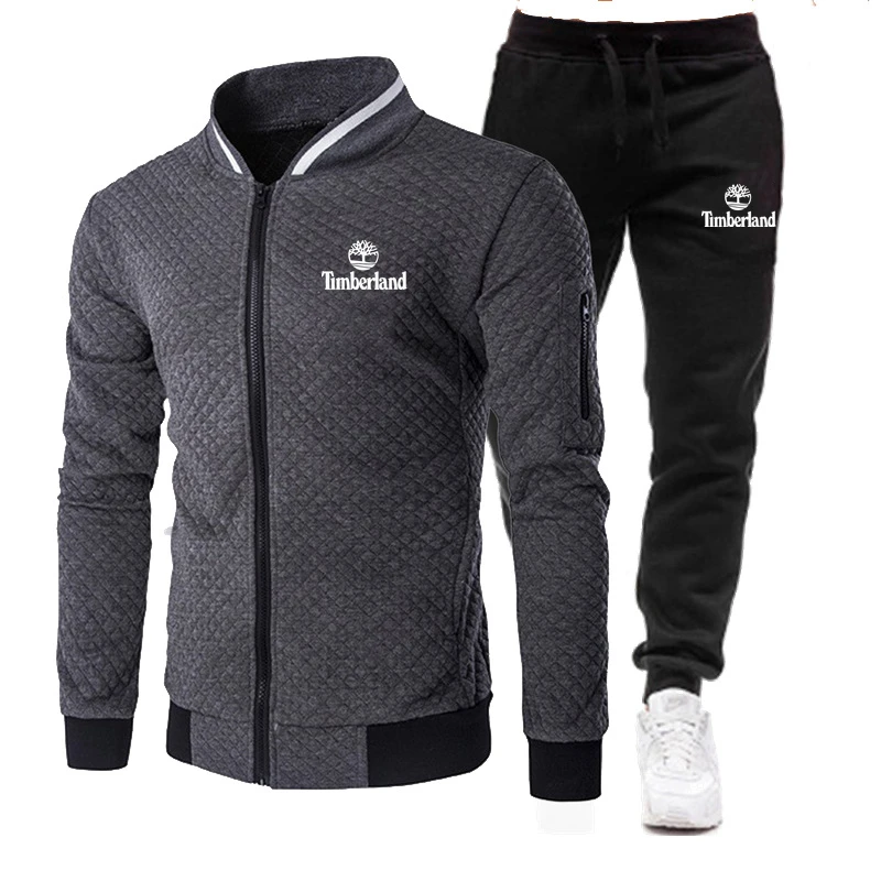 

Men's Sportswear, 2-Piece Suit, Jacket + Pants, Men's Sportswear, Streetwear, Casual Sportswear, Spring and Autumn Series
