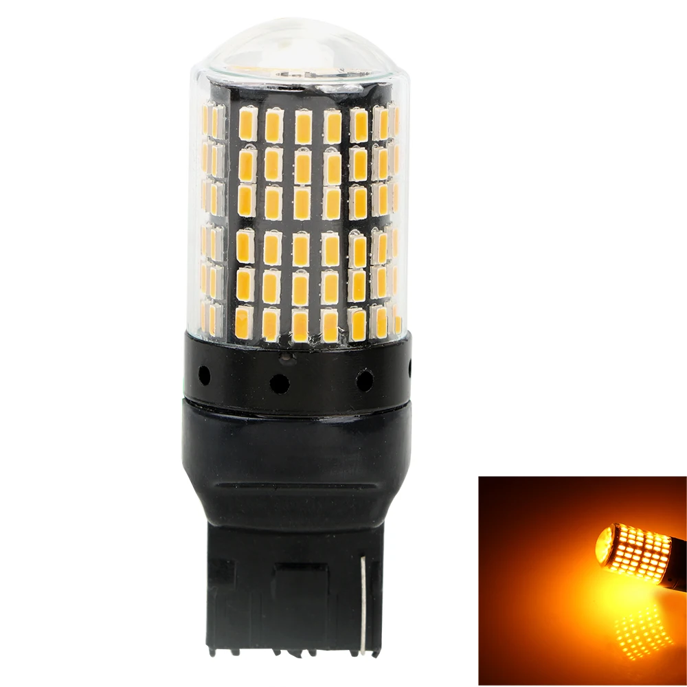 LEEPEE автомобильные парковочные огни 3014 144 smd СВЕТОДИОДНЫЙ Canbus лампа поворотники