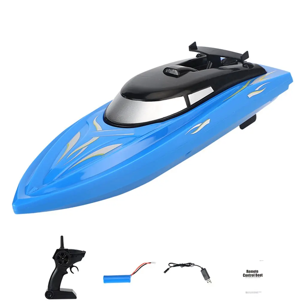 

JJRC 2.4G 48KM/H Electric Racing RC Boat Ship Remote Control High Speed Kids Child Toys Gift Water Sports Radio-controlled Boat