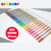 creative 24 pcs gel pen 0 5mm colour ink japanese style marker pens writing stationery school office supplies gift