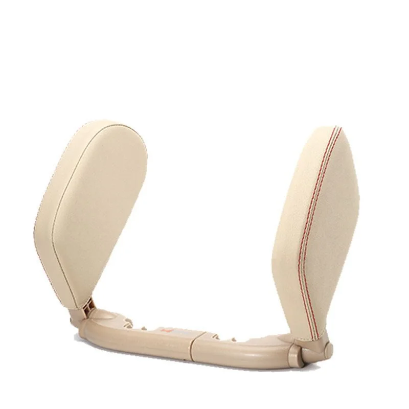 Автомобильная Кожаная подушка подголовник сиденья шеи безопасности для сна