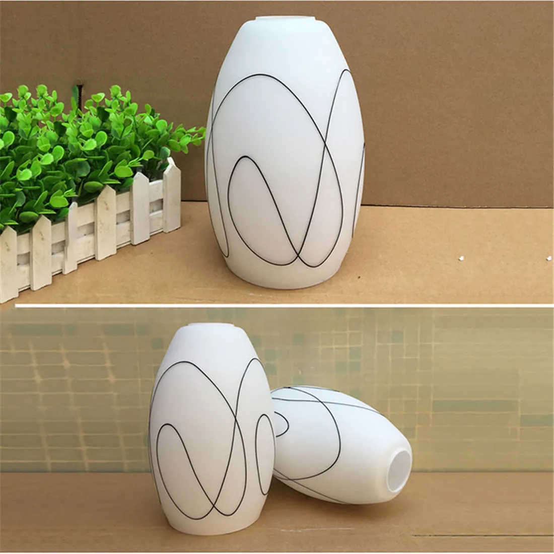 Сменный стеклянный абажур в виде яйца диаметр 4 2 см | Освещение