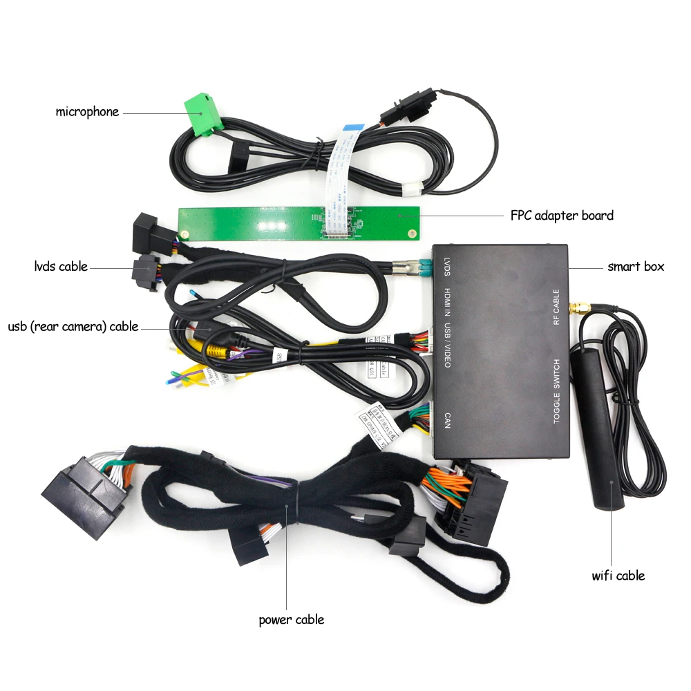 Carlinkit беспроводной Carplay декодер для Audi A4 A5 Q5 Non-MMI muItimedia интерфейс CarPlay& Android авто комплект модернизации