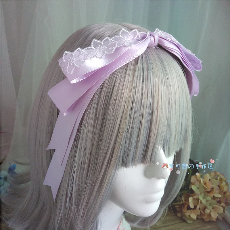 Повязка для волос Taro в японском стиле мягкая эластичная лента сладкой девушки