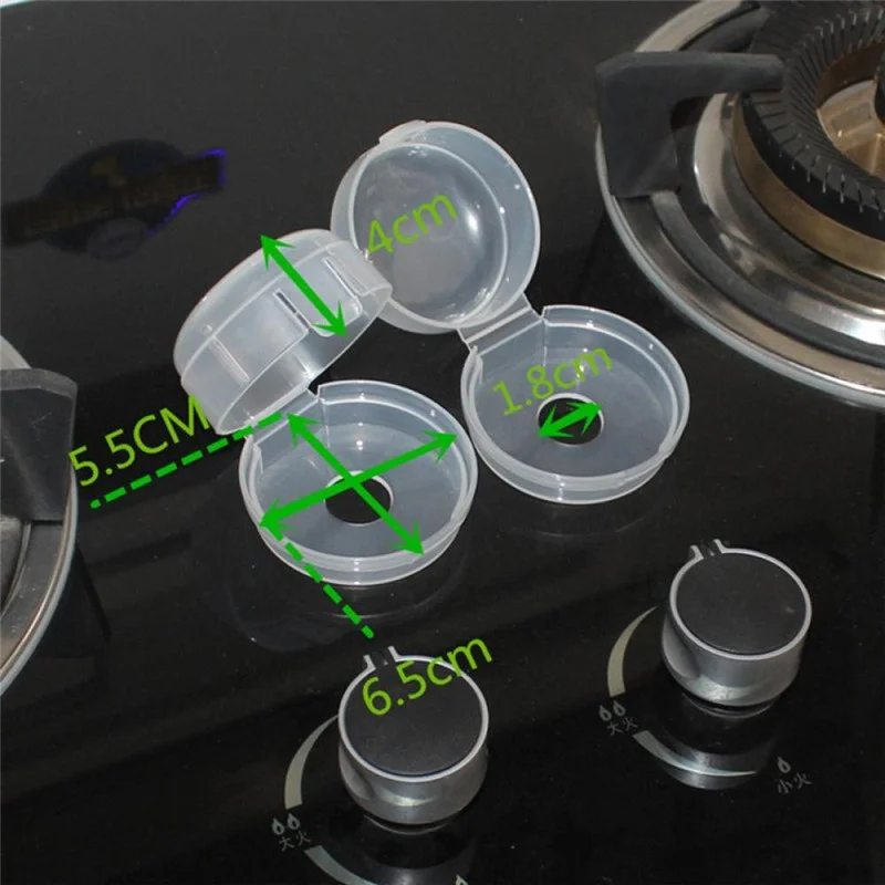 2 шт. Пластик плита и микроволновая печь ручку крышки тонкой Кухня защита для