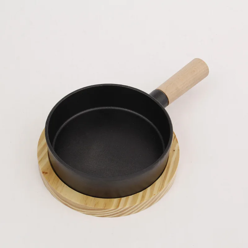 

Cast Iron Non-stick 16/18 CM Skillet Frying Pan for Gas Induction Cooker Egg Pancake Pot Kitchen&Dining Tools Cookware handy