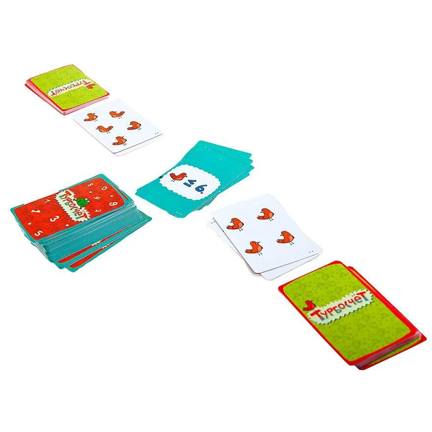 Развивающая настольная игра БАНДА УМНИКОВ УМ003 Турбосчет | Игрушки и хобби