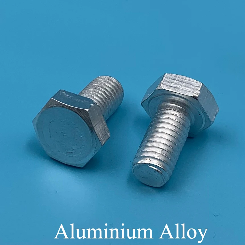 

M10 M12 M10/M12 * 20/25/30/35/40/45/50/55/60/65/70/80 мм 6061 AL алюминиевого сплава болт внешний шестигранник винт с шестигранной головкой