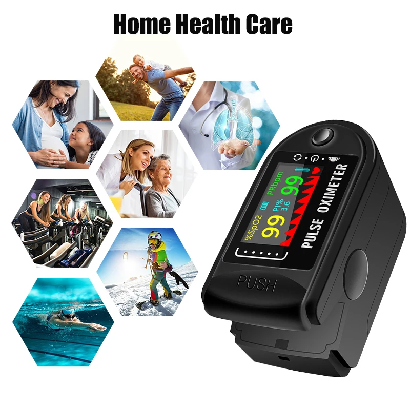 2021 Digital finger pulse oximeter OLED medical pulsioximetro SPO2 PR PI health alarm Fingertip oximetro |