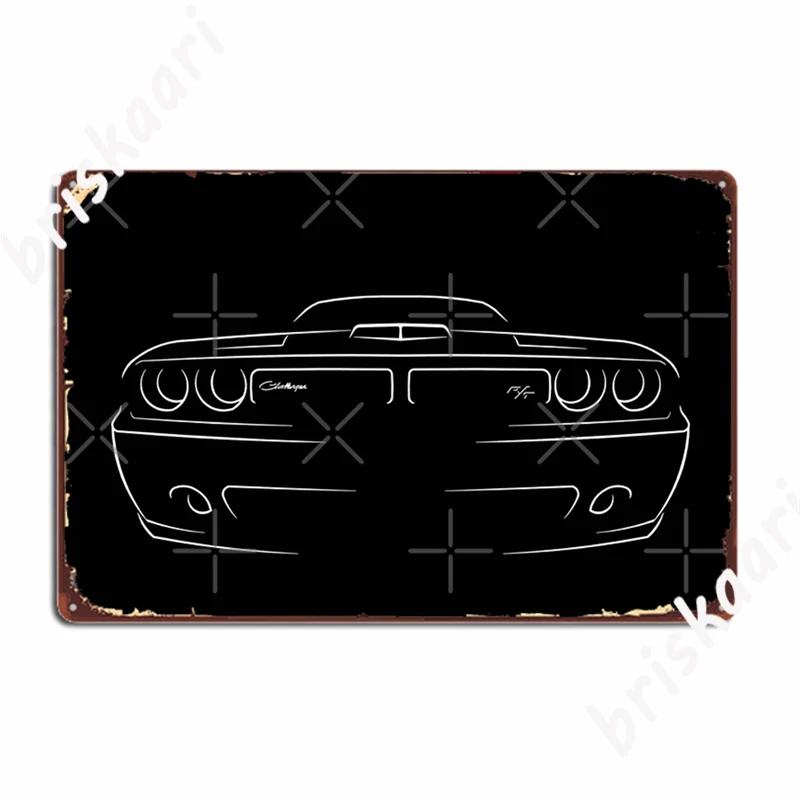

Передний трафарет Challenger стряхивание металлические знаки кинотеатр гаражные таблички домашние классические жестяные плакаты