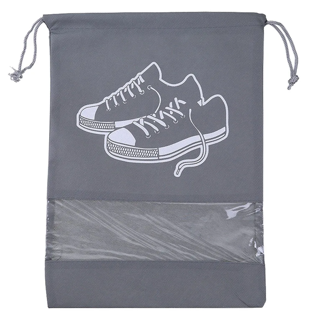 Дорожная обувь водонепроницаемый и пыленепроницаемый чехол на шнурке для