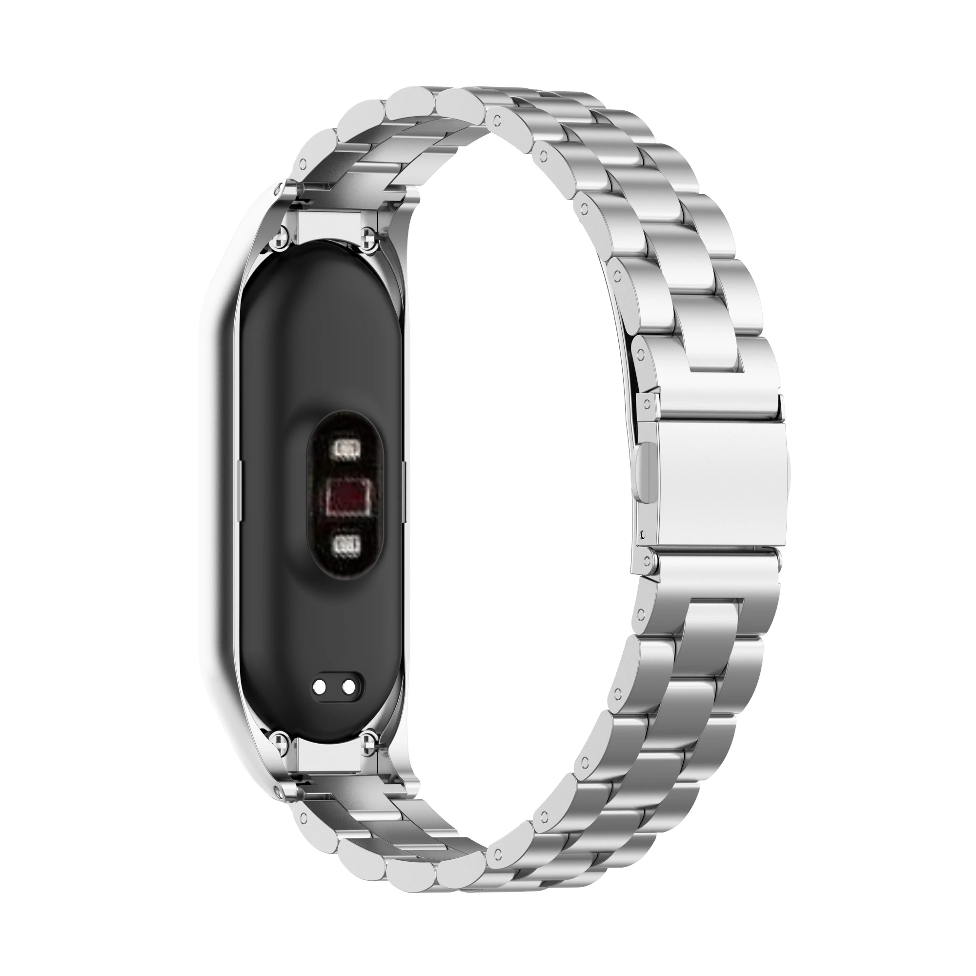 

for Xiaomi Mi Band 6 4 5 Strap Metal Wristbands Stainless Steel Bracelet for Mi band 3 Strap Correa Miband 5 Wrist Bands Pulsera