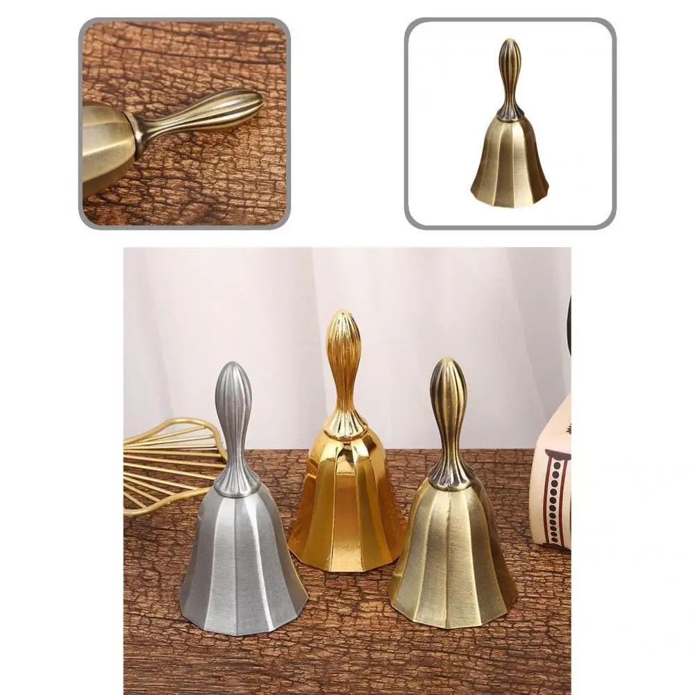 

Widely Use Corrosion Resistant Solid Decorative Dinner Handbell for Hotel