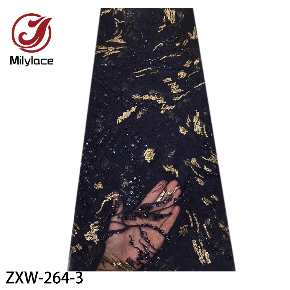 Африканский тюль кружева вышитые Чистая кружевная ткань Модная Белая